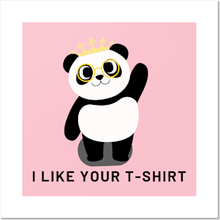 cute panda Posters and Art